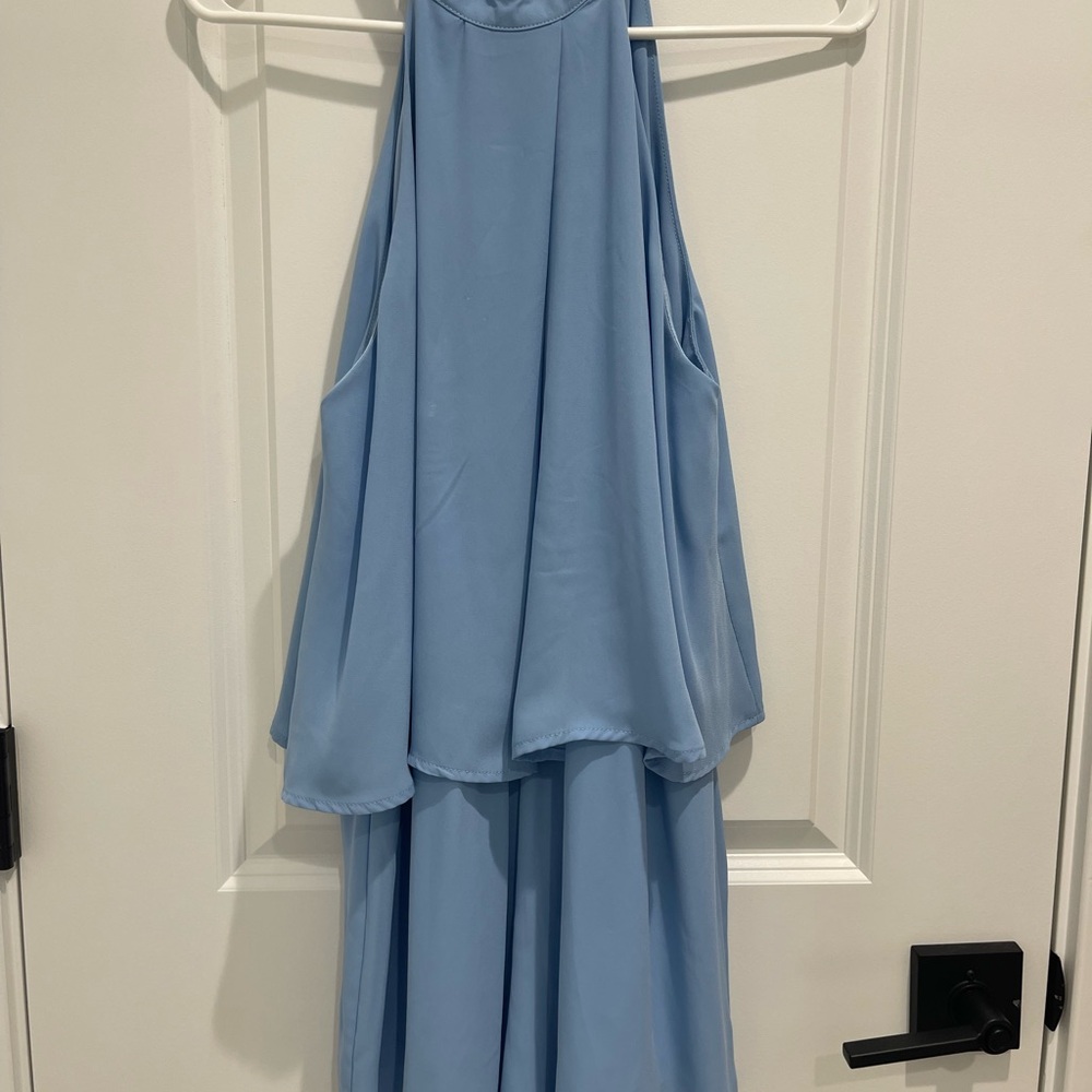 She + Sky Blue Romper